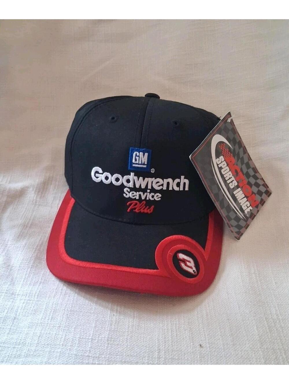 Vintage Dale Earnhardt #3 GM Goodwrench Service Plus Snapback Hat Nascar NWT